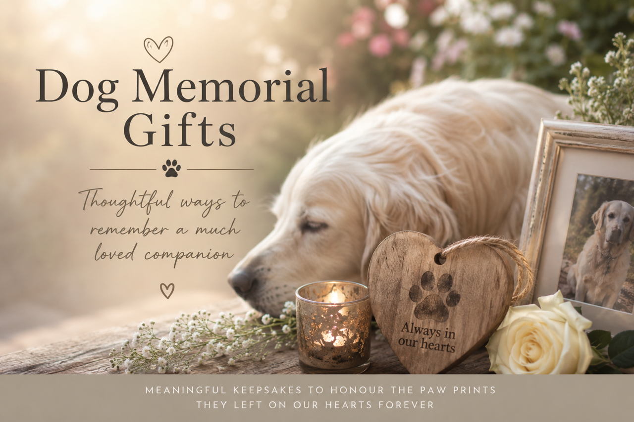 Dog Memorial Gifts: Thoughtful Ways to Remember a Much Loved Companion