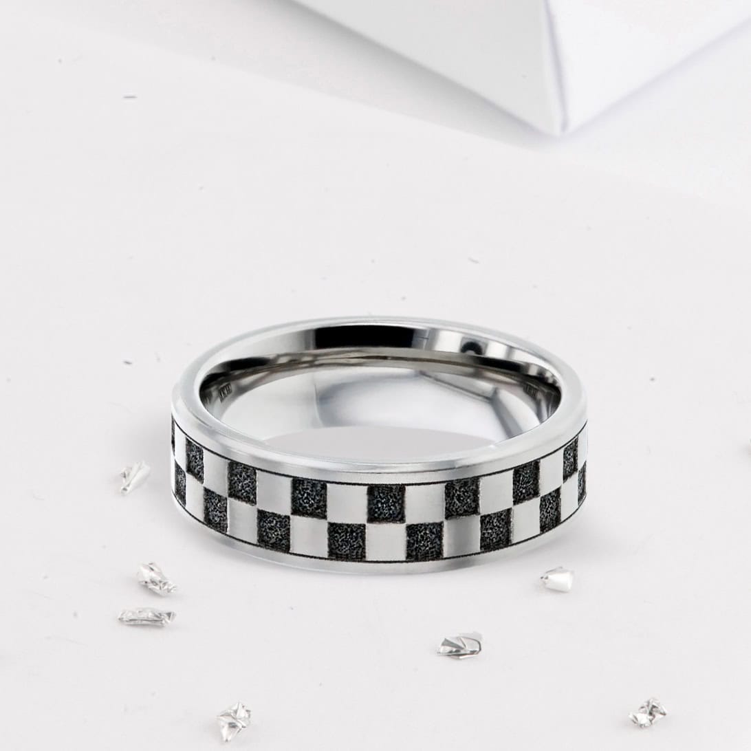 Titanium Ashes Rings