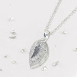 Angel Wing Resin Memorial Teardrop Pendant