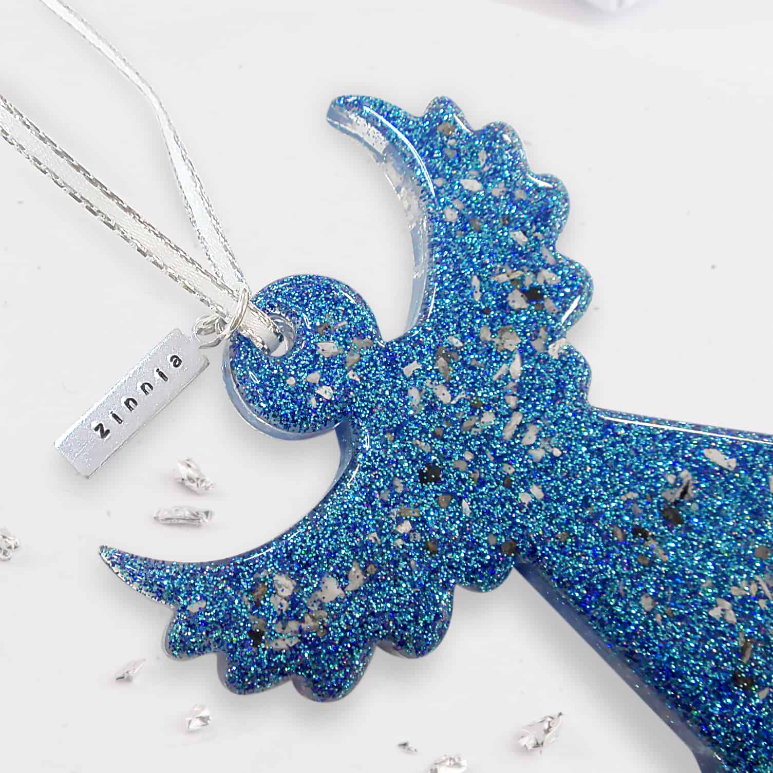 Ashes Or Hair Angel Tree Decoration