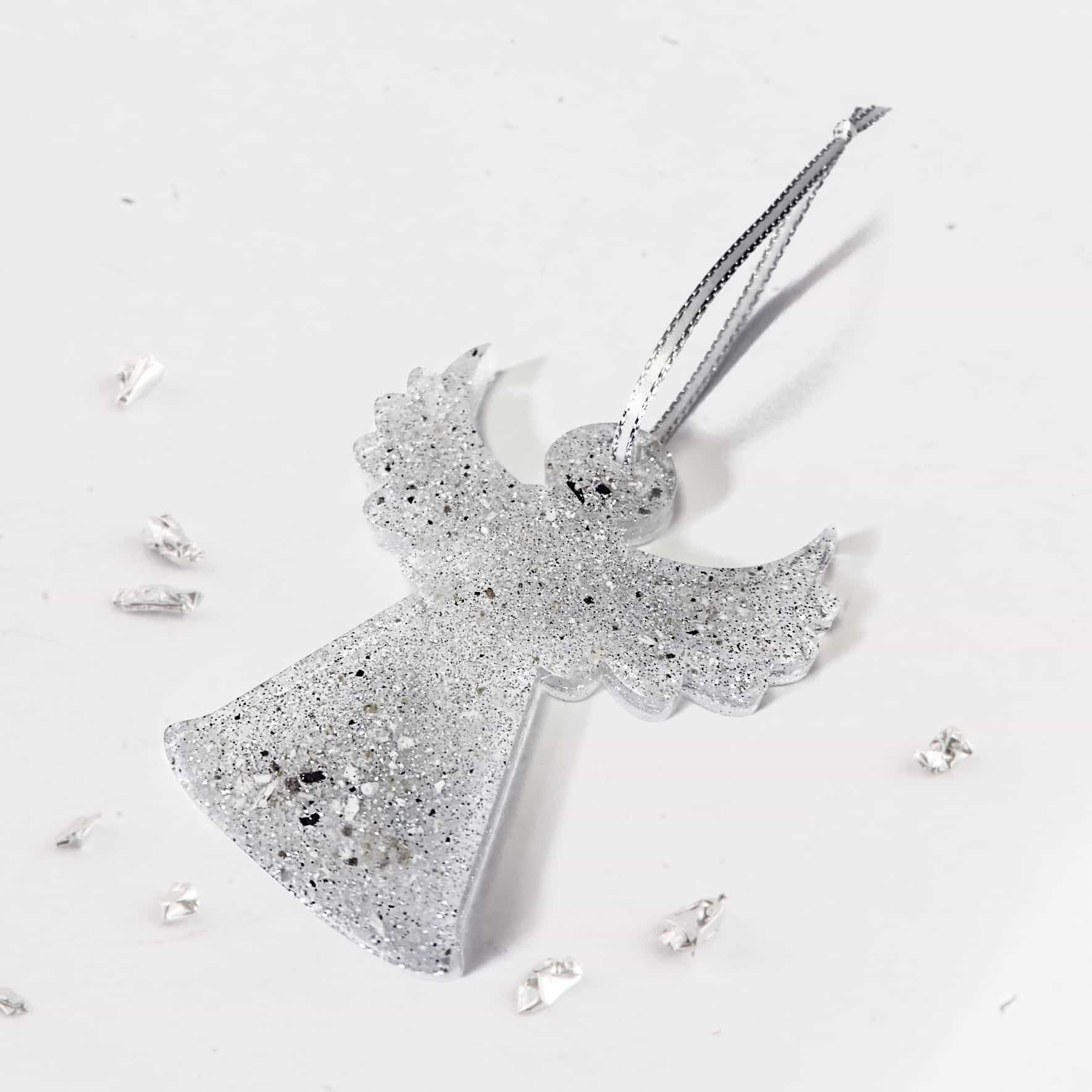 Ashes Or Hair Angel Tree Decoration