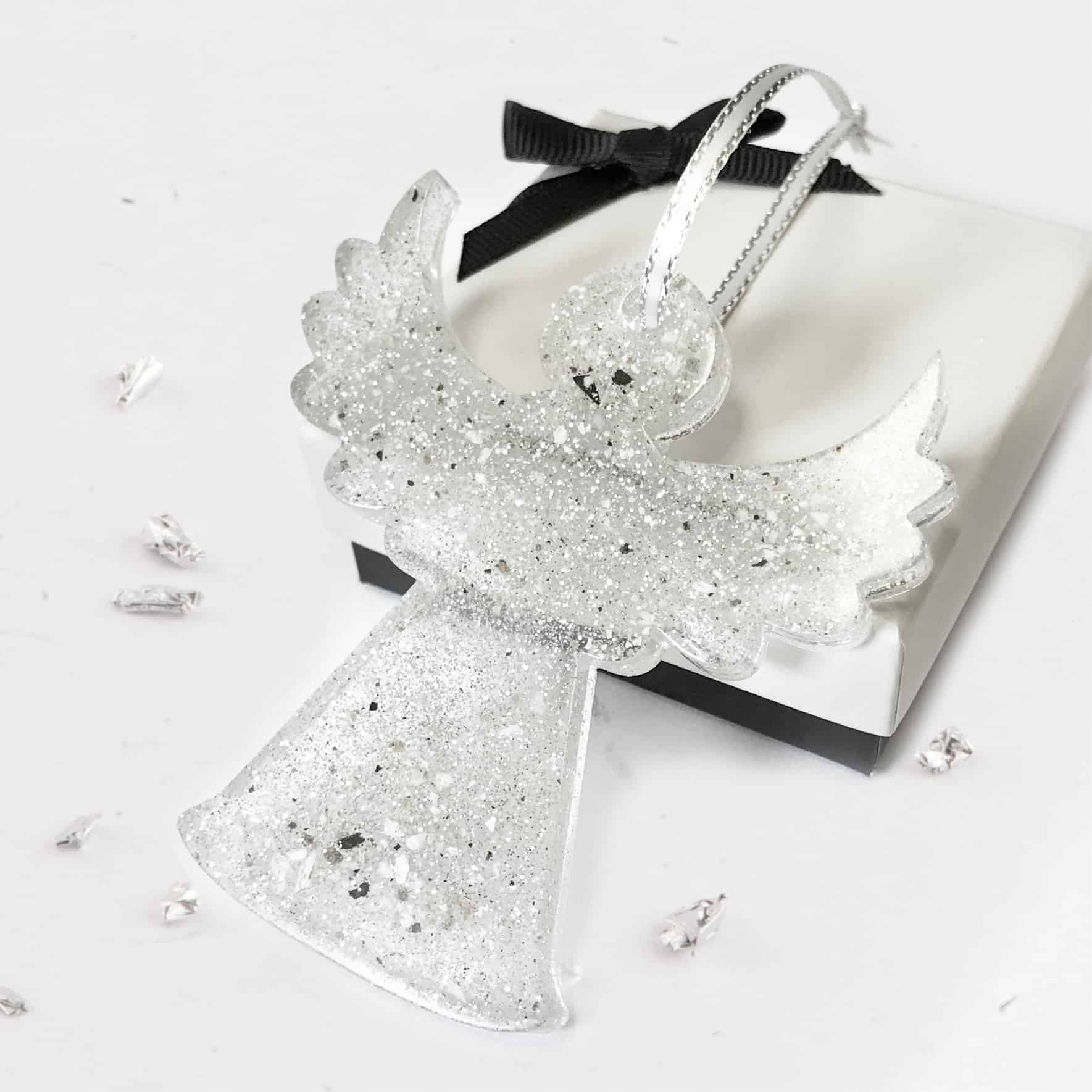 Ashes Or Hair Angel Tree Decoration