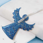 Ashes Or Hair Angel Tree Decoration