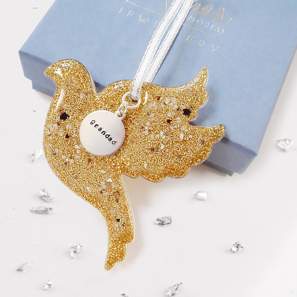 Ashes Or Hair Dove Tree Decoration