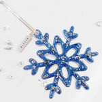 Ashes Or Hair Snowflake Tree Decoration