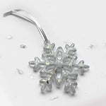 Ashes Or Hair Snowflake Tree Decoration