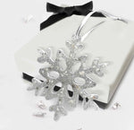 Ashes Or Hair Snowflake Tree Decoration