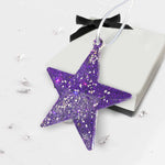 Ashes Or Hair Star Tree Decoration