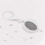 Fingerprint Round Keyring