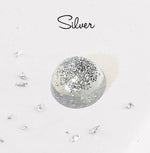 Hair or Ashes Star Glitter Resin Keyring