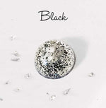 Hair or Ashes Star Glitter Resin Keyring