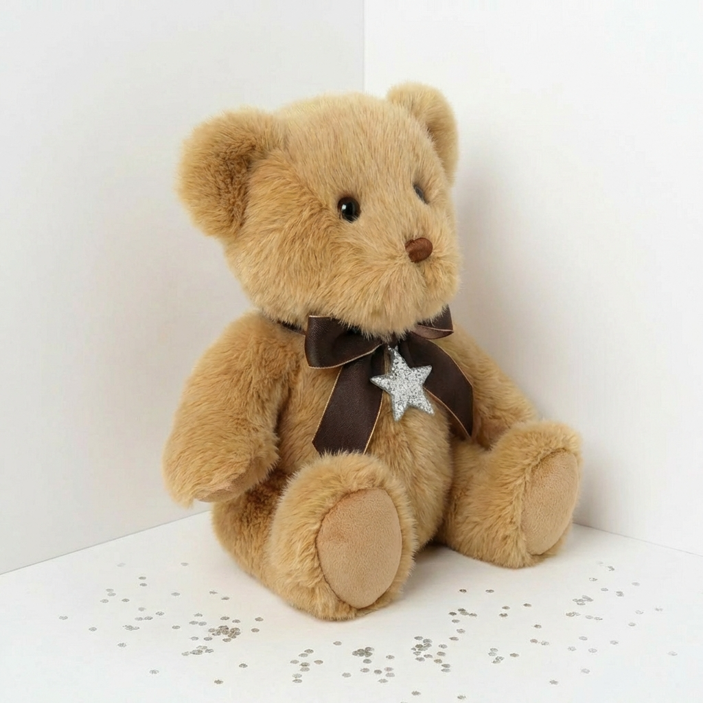 Memorial Bear With Ashes Or Hair Charm