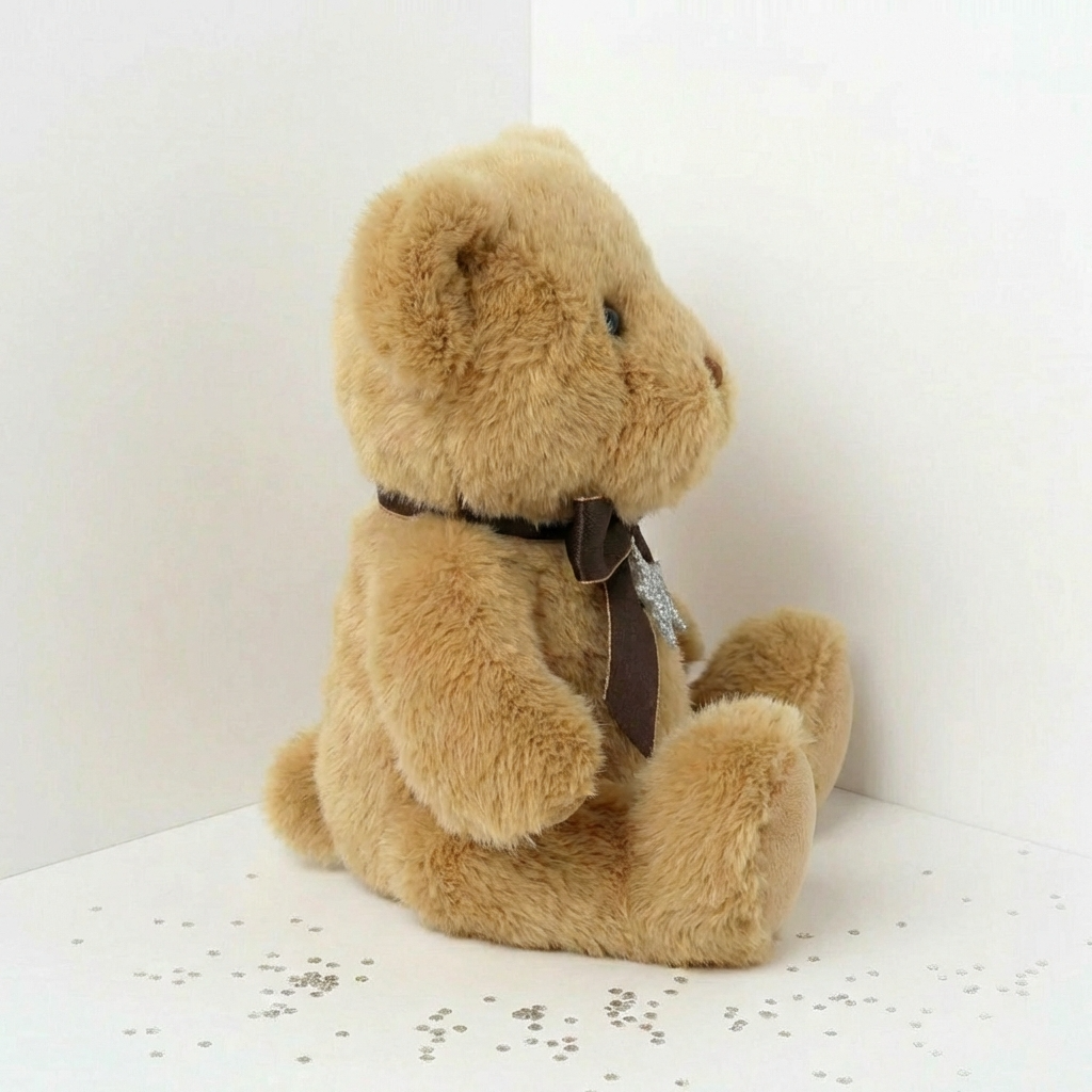 Memorial Bear With Ashes Or Hair Charm