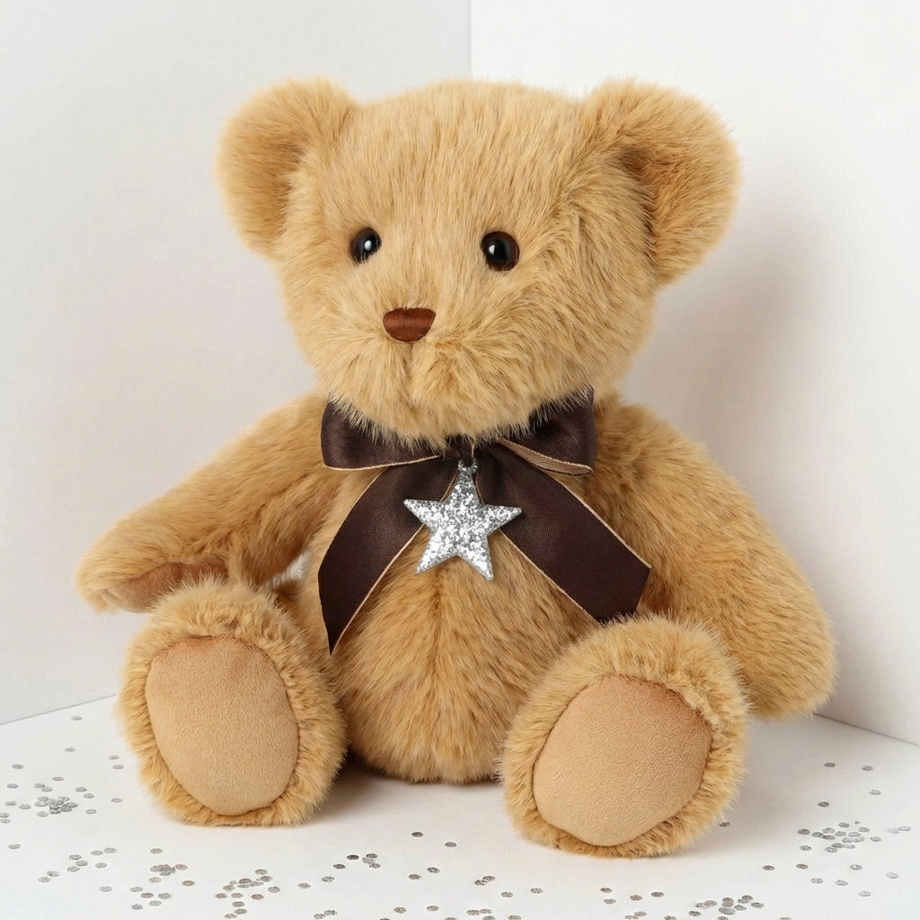 Memorial Bear With Ashes Or Hair Charm