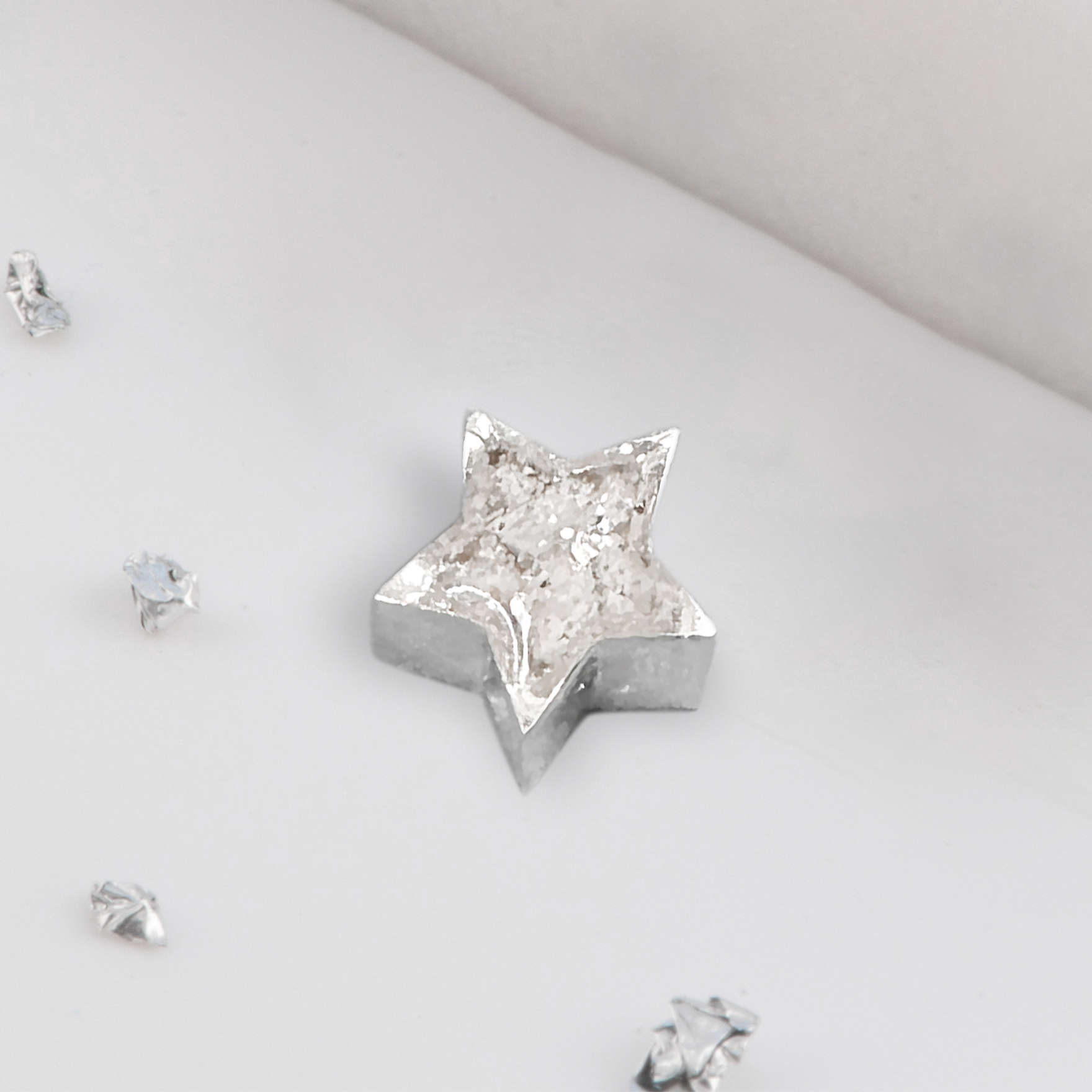 Ashes Inlaid Star Charm