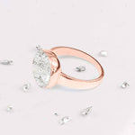 Ashes or Hair Resin Inlaid Round Ring
