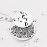 Fingerprint Love Pendant