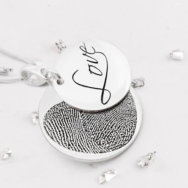Fingerprint Love Pendant