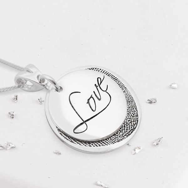 Fingerprint Love Pendant