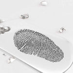 Fingerprint Single Dog Tag