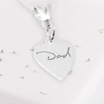 Fingerprint Small Heart Pendant