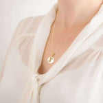 Gold Eternal Love Knot Memorial Pendant