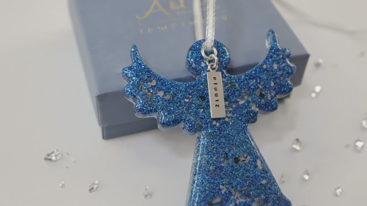 Ashes Or Hair Angel Tree Decoration
