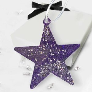 Ashes Or Hair Star Tree Decoration