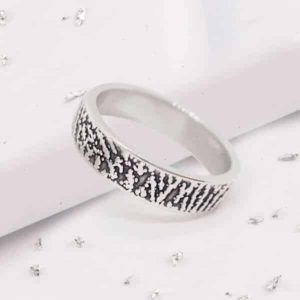 Band Ring Fingerprint | Ashes Memorial Jewellery