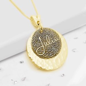 Layered Pendant Necklace | Ashes Memorial Jewellery