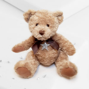 Memorial Bear With Ashes Or Hair Charm