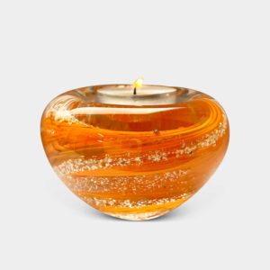 Ashes Glass Twisting Candle Holde