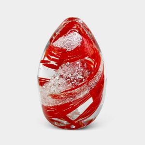 Ashes Sphere Glass Paperweight