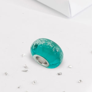 Ashes Glass Charm Bead