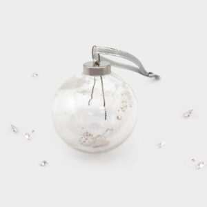 Decoration Glass Bauble Clear