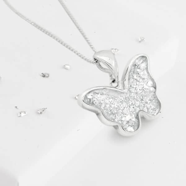 butterfly ashes pendant front